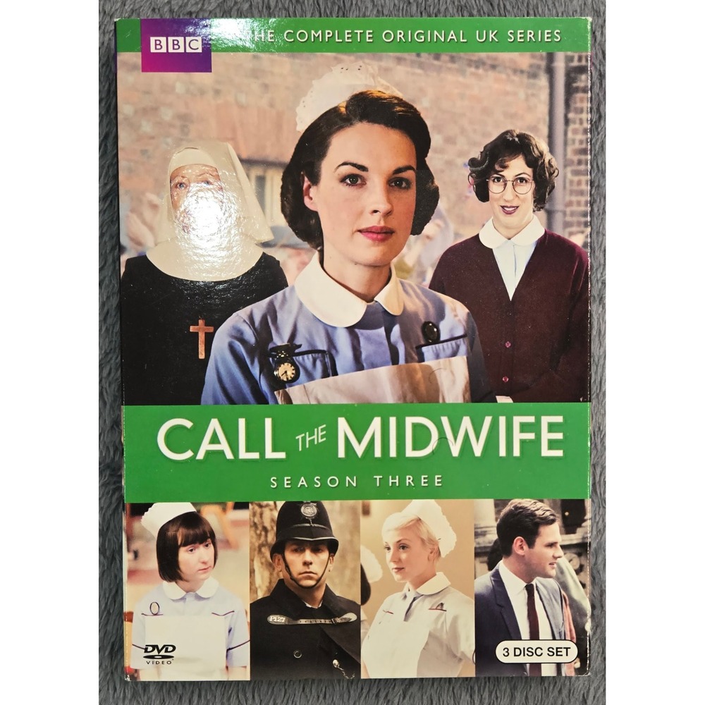 Call the Midwife Season Three 3 Disc DVD Set BBC Original UK Series Drama